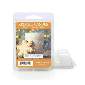 Wosk zapachowy Tea & Cookies Kringle Candle