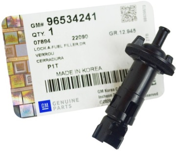 ZAMEK KLAPKI WLEWU PALIWA CHEVROLET KALOS AVEO OE