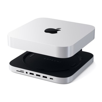 SATECHI HUB USB-C Podstawka Do Mac Mini Silver