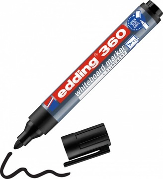 Marker suchościeralny Edding 360 3mm czarny