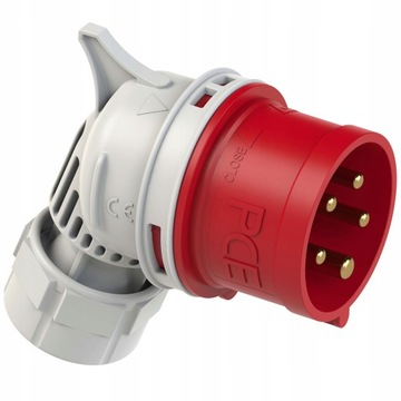 8015-6 Wtyczka przenośna kątowa 16A 5P 400V IP44