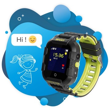 CALMEAN SPORT Цифровые детские часы с GPS, IP67