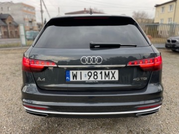 Audi A4 B9 Avant Facelifting 2.0 40 TDI  204KM 2023 Audi A4 Avant 204 KM Polski salon 1 wlasciciel Bezwypadkowy Faktura VA, zdjęcie 14