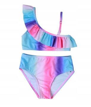 Strój kąpielowy kostium dziewczęcy Multicolor