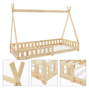 Детская кроватка с защитой от выпадения