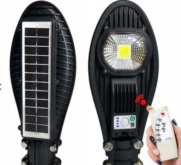 LAMPA LATARNIA ULICZNA SOLARNA 50W PILOT