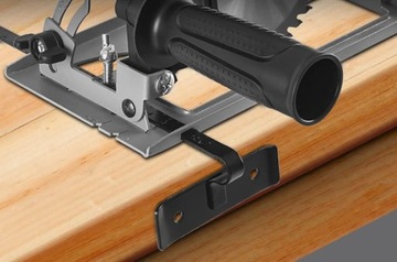 PRZYSTAWKA PROWADNICA DO SZLIFIERKI KĄTOWEJ 125mm ADAPTER OSŁONA + TARCZA