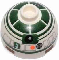 4You LEGO STAR WARS - 553pb018 GŁOWA DROID R2-X2