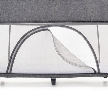 Espiro Cloud Дополнительная кровать и манеж 3в1, цвет 17 ГРАФИТ ЛУНА.