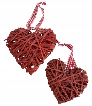 Подвеска-украшение в виде плетеных сердечек, свадебное причастие x2, белый