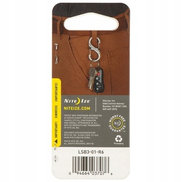 Карабин Nite Ize S-Biner Slidelock #3