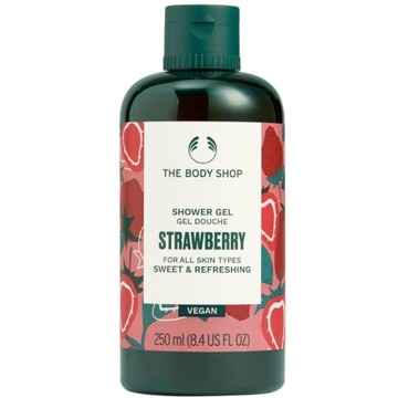 THE BODY SHOP Strawberry Żel pod prysznic Wegański 250ml