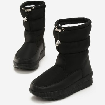Born2Be Черные женские зимние ботинки 40 Зима