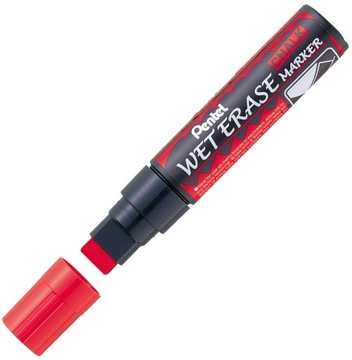 MARKER KREDOWY PENTEL GRUBY SMW56 CZERWONY