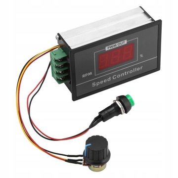 DC 6-60V 30A REGULATOR OBROTÓW PWM SILNIKA 12V 24V 36V 48V
