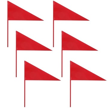 Akcesoria do flag do pchnięcia kulą, 6 szt