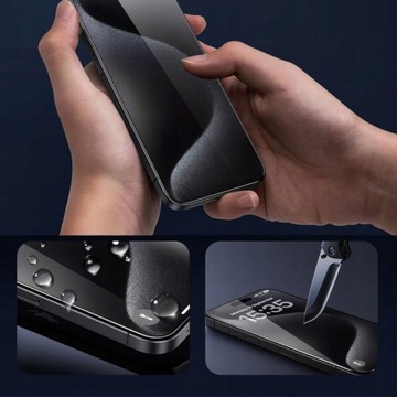 SPIGEN PRZEZROCZYSTE ETUI CASE COVER TPU DO IPHONE 17 PRO + 2-PAK SZKŁO