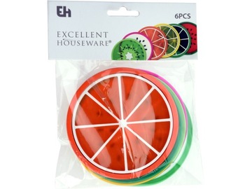 Мягкая подставка под кружку, стакан, стакан, 6 шт.