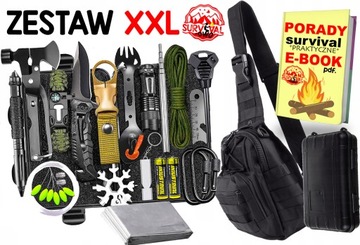 БОЛЬШОЙ НАБОР ДЛЯ ВЫЖИВАНИЯ XXL + ВОЕННО-ТУРИСТИЧЕСКИЙ РЮКЗАК 71-в-1