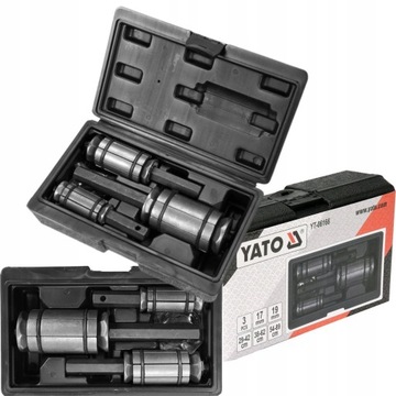 КОМПЛЕКТ РАСШИРЕНИЯ ВЫХЛОПНЫХ ТРУБ YATO CASE YT-06166