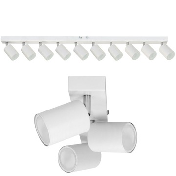 Lampa Sufitowa Szyna Oprawa Halogenowa LED 10xGU10