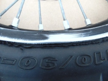 КОЛЕСО KAWASAKI KXF 450 ЗАДНИЙ ОБОД 110/90-19