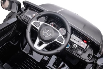Автомобиль на аккумуляторе Mercedes DK-MT950 4x4 Black Electric Pilot Car