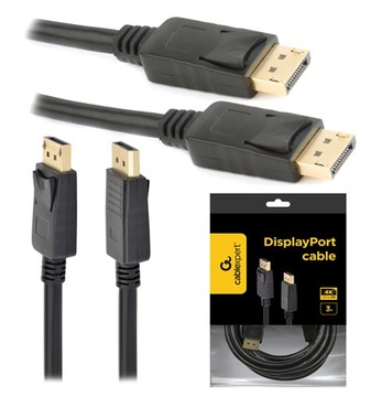 Кабель DisplayPort M/M V1.2 Gembird длиной 3 м