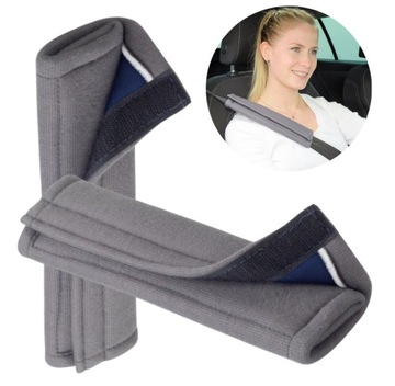 МЯГКИЙ ЧЕХОЛ ДЛЯ РЕМНЯ БЕЗОПАСНОСТИ УДОБНЫЙ ЧЕХОЛ ДЛЯ РЕМНЯ БЕЗОПАСНОСТИ 2 ШТ.