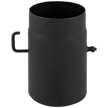 Szyber kominowy krótka rączka SZK150-CZ2(ML) Darco SPK 150 mm Czarne