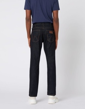 Męskie spodnie jeansowe proste Wrangler GREENSBORO W33 L34