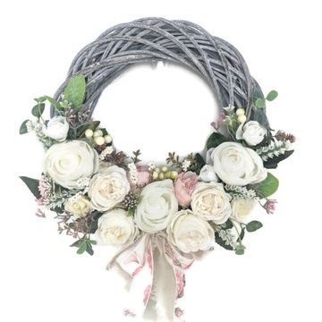 Весенний дверной венок SHABBY, 30-35см Antadio