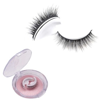 БЕСКЛЕЕВЫЕ САМОКЛЕЯЩИЕСЯ ВОДОНЕПРОНИЦАЕМЫЕ РЕСНИЦЫ 1 ПАРА