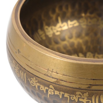 Tybetański Budda Śpiewająca Misa Buddyzm 1 Zestaw