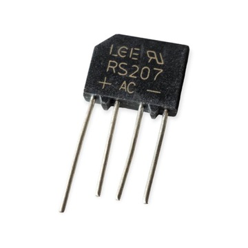 RS207 MOSTEK PROSTOWNICZY 1000V 2A