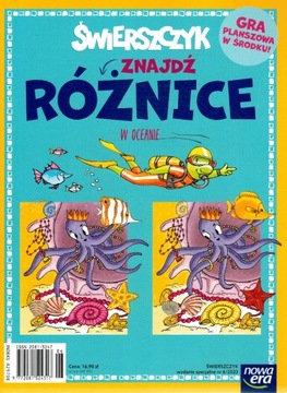 Świerszczyk Znajdź różnice 6 / 2023 W oceanie