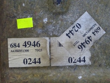 MERCEDES VITO W638 V-CLASS 96-03 ПЕРЕДНЯЯ ОБЛИЦОВКА ПОТОЛКА