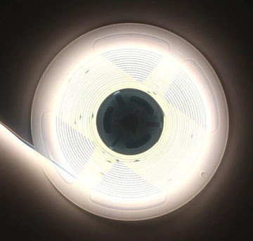 СВЕТОДИОДНАЯ ЛЕНТА COB 12В 12Вт/м ip44 НЕОН НЕЙТРАЛЬНАЯ 1м ЛИНИЯ