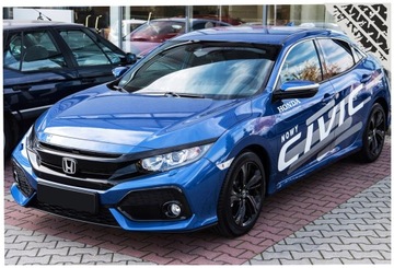 HONDA CIVIC 2016+ ZDOBENÍ LIŠTA ZRCÁTKO CHRÓM