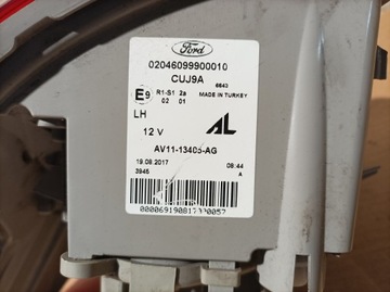 FORD B-MAX 12R 1.0 EB SVĚTLO LEVÝ ZADNÍ AV11-13405-AG EU