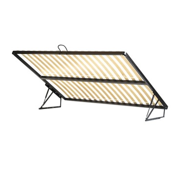 STELAŻ DO ŁÓŻKA 160X200 PODNOSZONY OD BOKU METALOWY GAZOWY BOCZNY RAMA