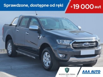 Ford Ranger V Podwójna kabina Facelifting 2019 2.0 EcoBlue 213KM 2021 Ford Ranger 2.0 EcoBlue, Salon Polska