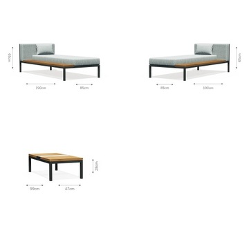 КОМПЛЕКТ САДОВОЙ МЕБЕЛИ VIVO ГРАФИТ - НОВАЯ ЦЕНА!!!