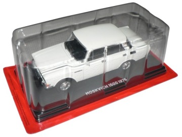 Kultowe auta PRL 1:24 - MOSKVICH 1500 1976