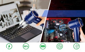 КОМПЬЮТЕРНЫЙ ПЫЛЕСОС НАДУВНИК СЖАТОГО ВОЗДУХА AIR DUSTER 42000 об/мин.