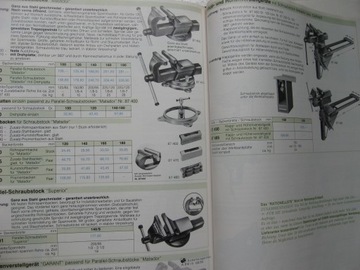 КАТАЛОГ инструментов Mager & Wedemeyer 1989 г.