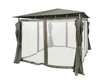 PAWILON OGRODOWY NAMIOT ALTANA 3x3m MOSKITIERA LED