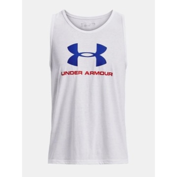 ФУТБОЛКА МУЖСКАЯ, СПОРТИВНАЯ ЛЕТНЯЯ КУРТКА UNDER ARMOUR, ХЛОПОК 1329589-104
