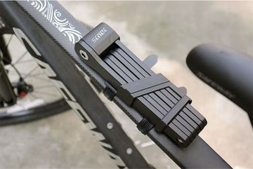 Blokada rowerowa składana PAKKO z uchwytem i 2 kluczami 85cm (E011)