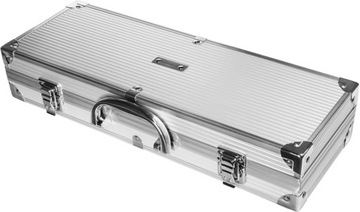 Zestaw do GRILLA sztućce przybory akcesoria 5szt w walizce 6W1